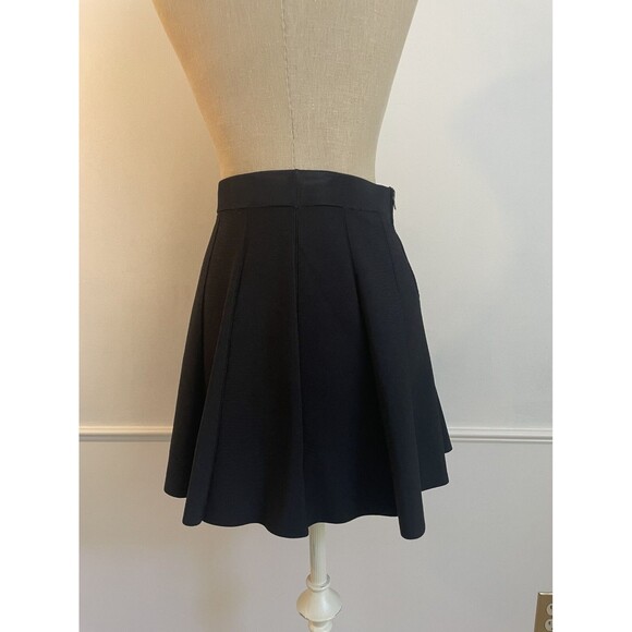 Softwear by Mark Singer Boat Neck Tweed Top Paired w/Parker Black Mini Skirt XS - Picture 4 of 4